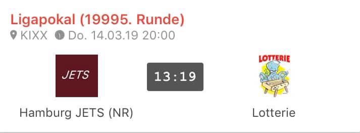Viertelfinale gebucht!