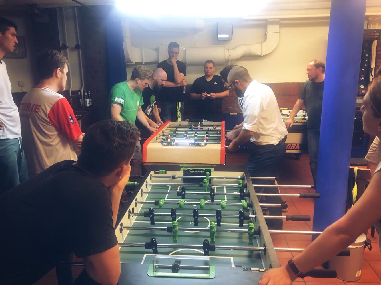 Gestern fand unterm Radar ein kleines Testspiel im Buli-Modus in der Deutsche Seemannsmission Hamburg-Altona e