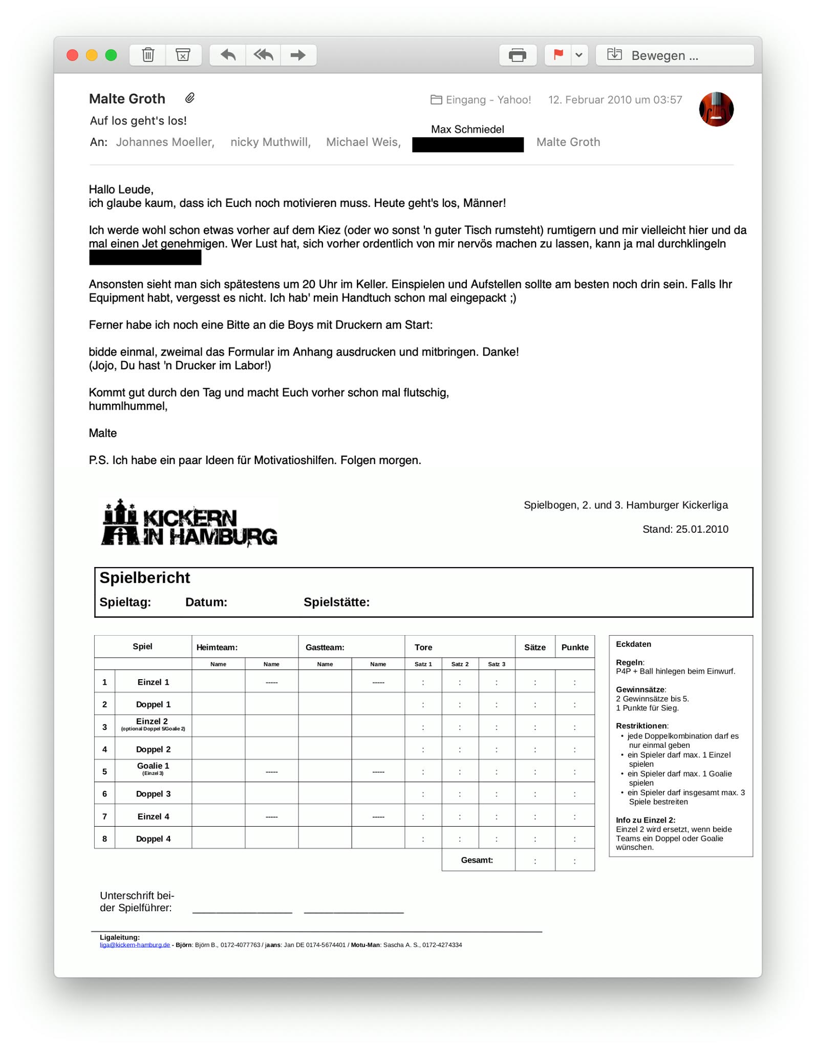 Vor genau 10 Jahren hat alles angefangen